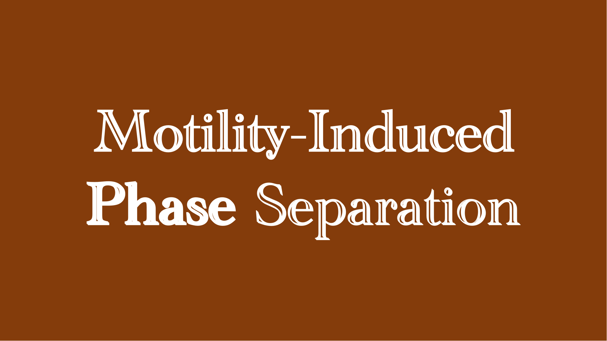An Introduction to Motility-Induced Phase Separation