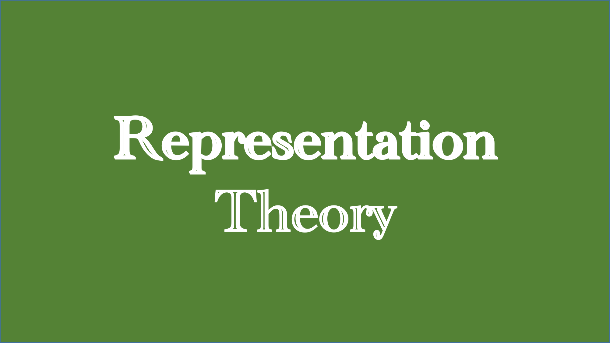 Quantum Mechanics II - Dirac Representation Theory